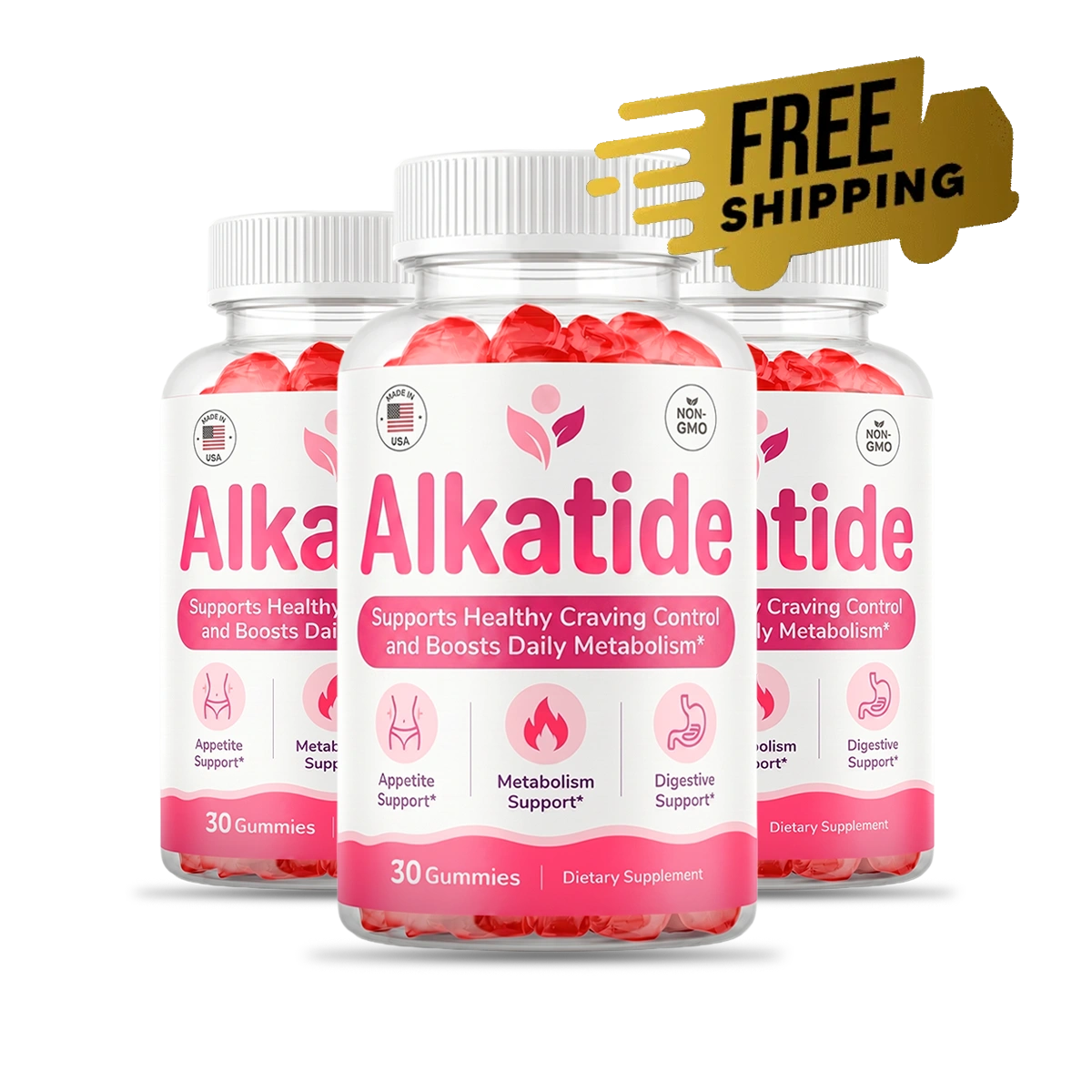 Alkatide  3 bottles